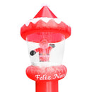 Poste de Decoração Feliz Natal Inflável