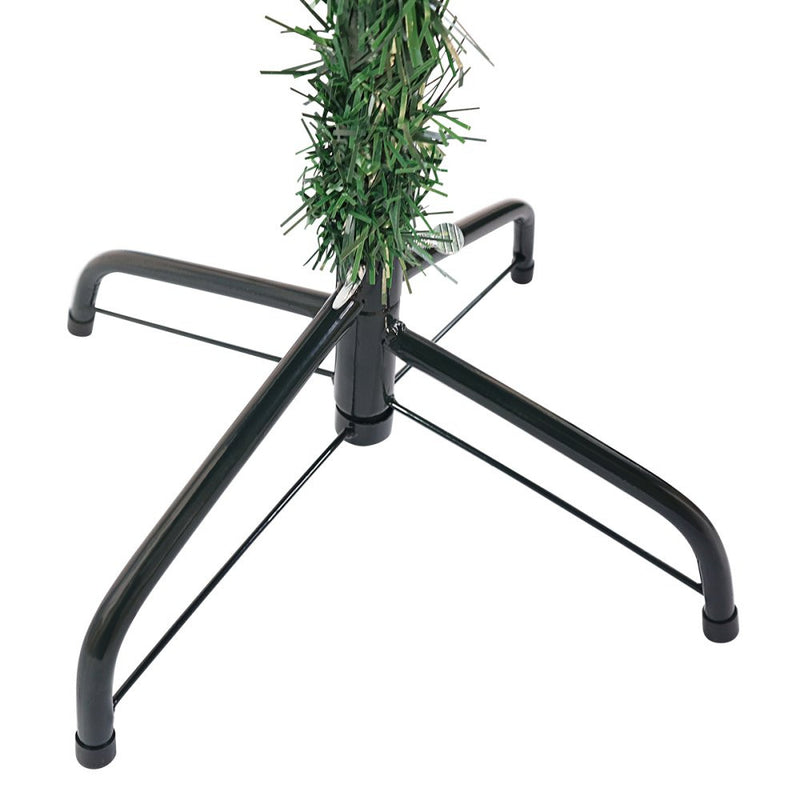 Árvore De Natal Luxo 1,50 Altura Base Ferro 380 Galhos