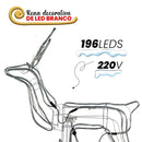 Armação Rena Macho de Led C/ Movimento Grande - 220v