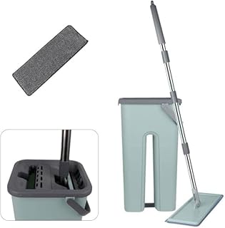 Rodo Flat Mop Linha Profissional Balde 5L Com 2 Refil